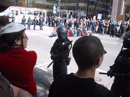 civil disobedience sit down