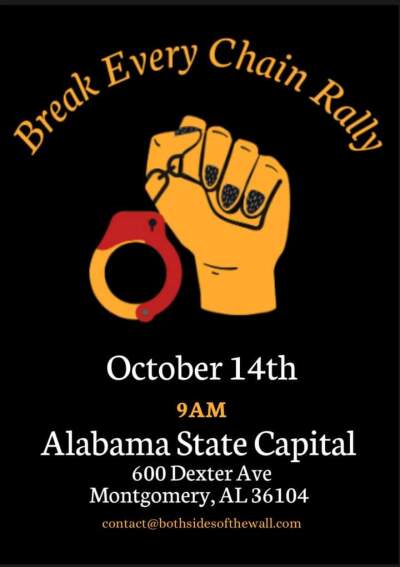 Rally support Alabama work strike 2022