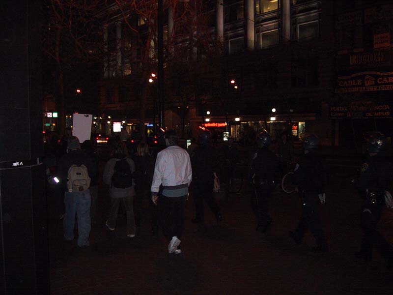 Cops March Alongside Protesters