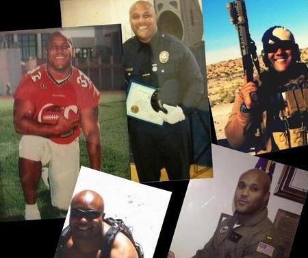 chris dorner collage