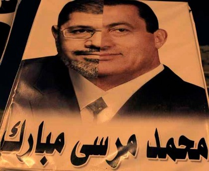 mubarak morsi the same