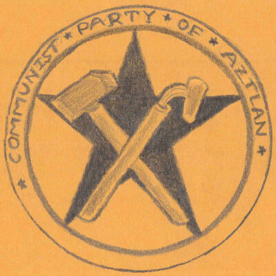 Communist Party of Aztlan logo