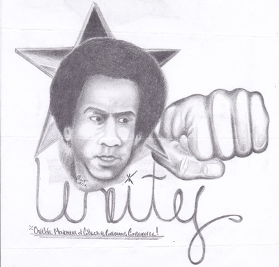 Huey Newton Unity Fist