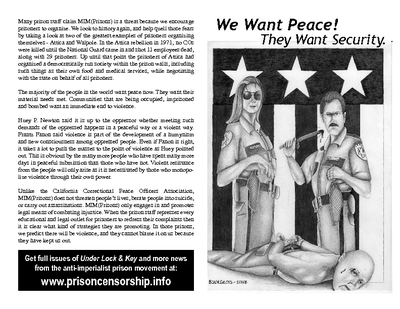 We Want Peace