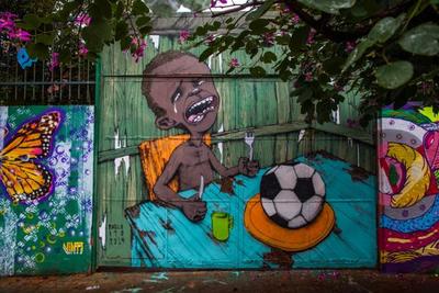 protest world cup in Brazil