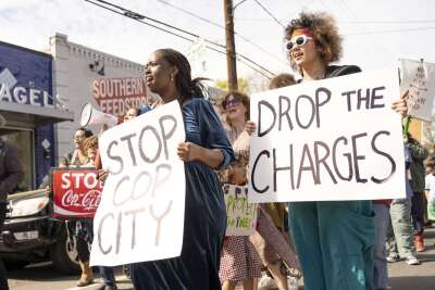 stop cop city - drop charges