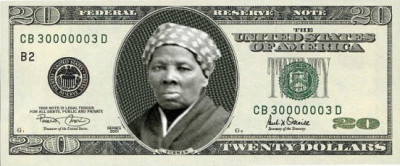 harriet tubman on 20 dollar