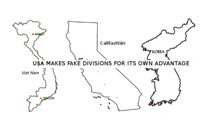 USA divides oppressed North and South