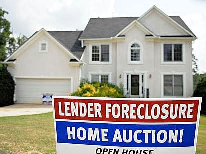 foreclosed McMansion