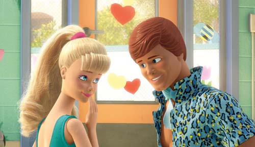 barbie and ken flirting